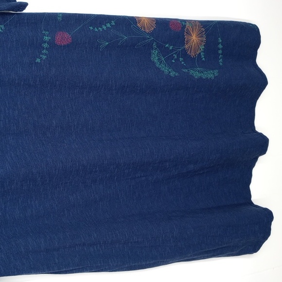 Horny Toad Organic Cotton Blend Rosalinda Dress Size Large - Picture 3 of 11